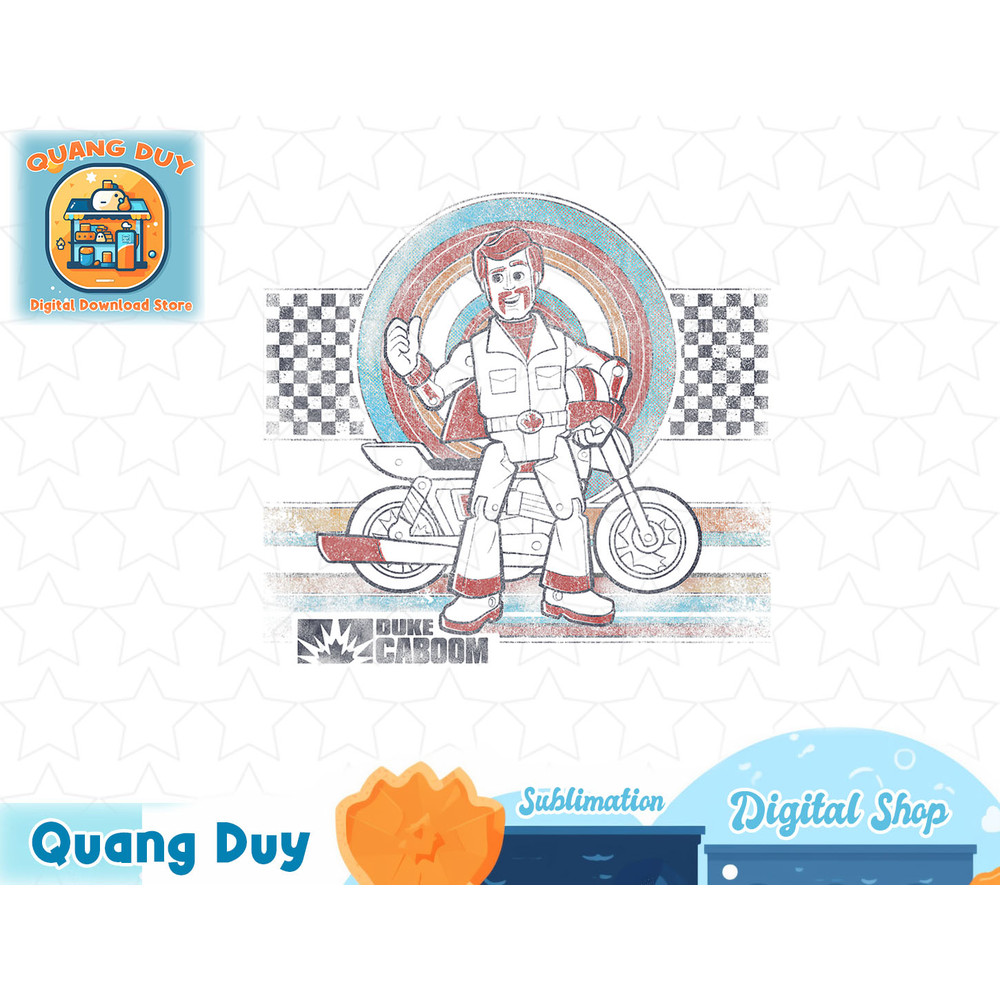 Disney Pixar Toy Story Duke Caboom Motorcycle Target T-Shirt copy.jpg