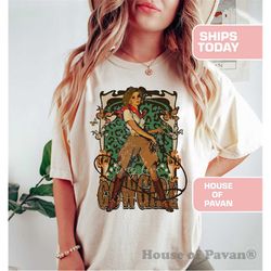 cowgirl whip, country concert tee, cowgirls just wanna have fun shirt, western graphic tee for women, oversized graphic