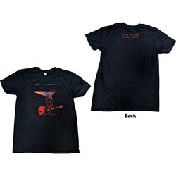 Queens Of The Stone Age Unisex T-Shirt: Prague 2018 (Back Print)