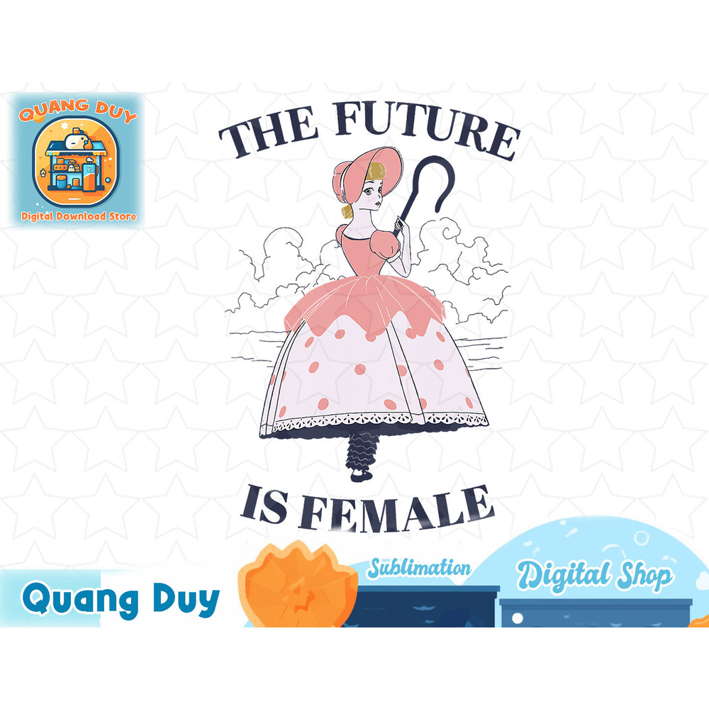 Disney Pixar Toy Story Little Bo Peep The Future Is Female T-Shirt copy.jpg