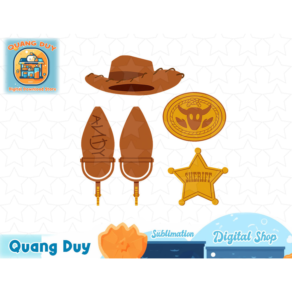 Disney Pixar Toy Story Sheriff Woody Details T-Shirt copy.jpg