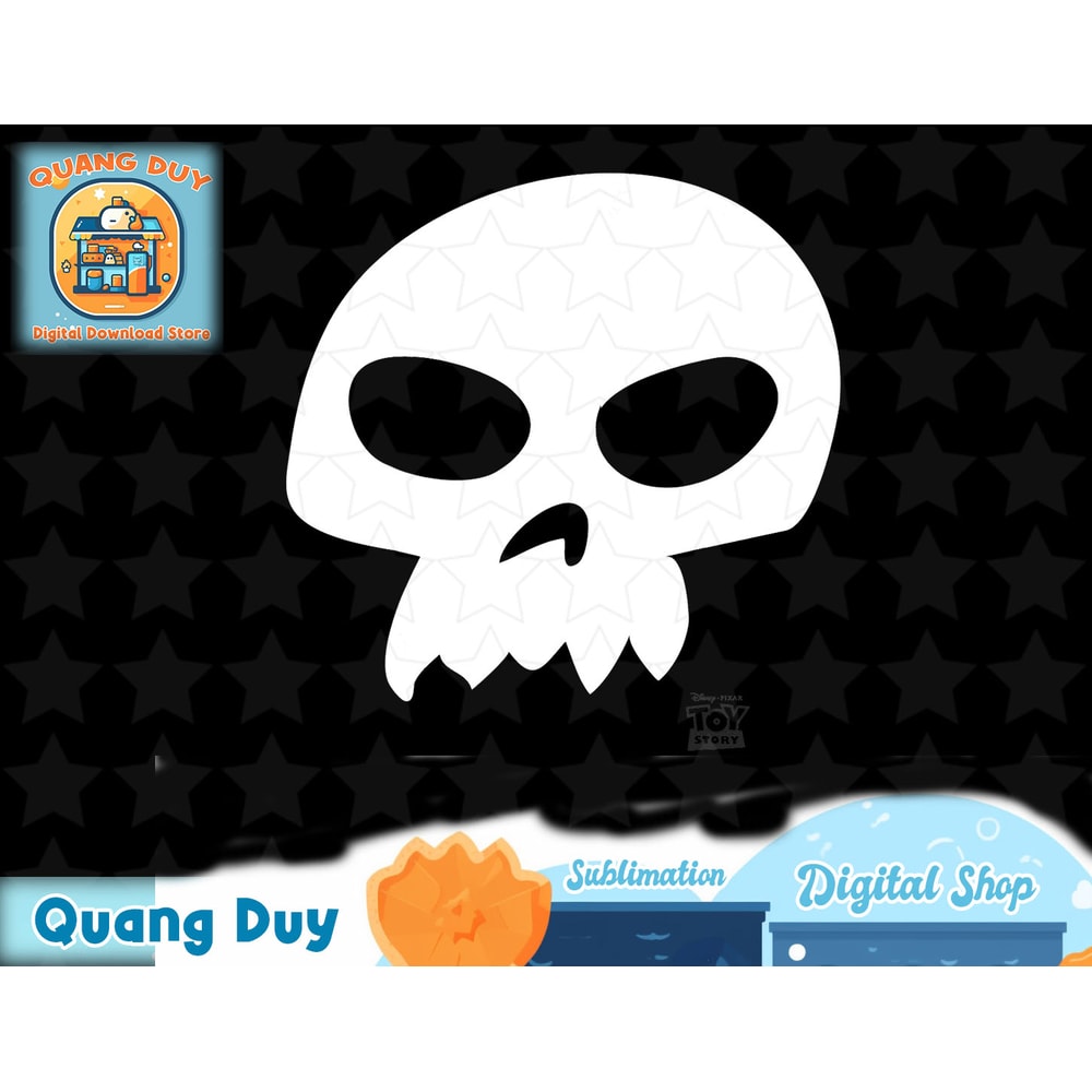 Disney Pixar Toy Story Sid Skull Costume Halloween T-Shirt copy.jpg