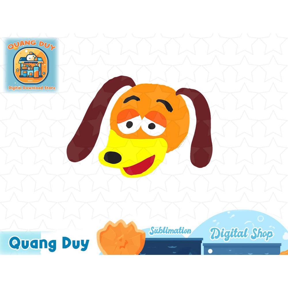 Disney Pixar Toy Story Slinky Dog Big Face T-Shirt copy.jpg