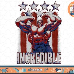 marvel hulk incredible stars and stripes graphic t-shirt t-shirt.pngmarvel hulk incredible stars and stripes graphic t-s