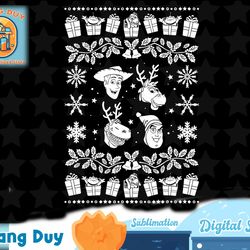 disney pixar toy story ugly christmas sweater t-shirt t-shirt copy