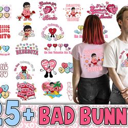 valentine bad bunny svg png, un san valentin sin ti png, valentines benito png