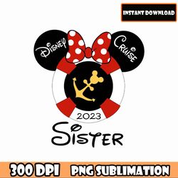 sister disney cruise 2023 bundle png | png cricut cut files | mickey minnie | frozen svg | winnie png i toy story