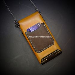 NS10 - Phone case / leather pattern by Woolenpaw