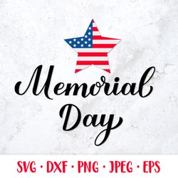 Memorial Day SVG. American Patriotic SVG cut file