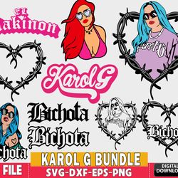 10 file karol g svg, manana sera bonito bundle svg