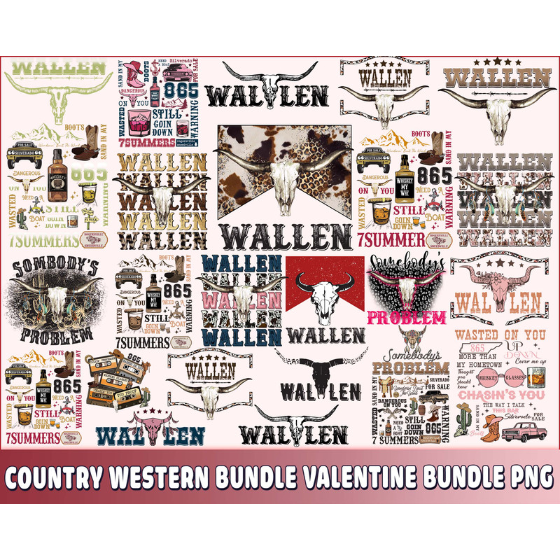 Country Western bundle valentine bundle PNG.jpg