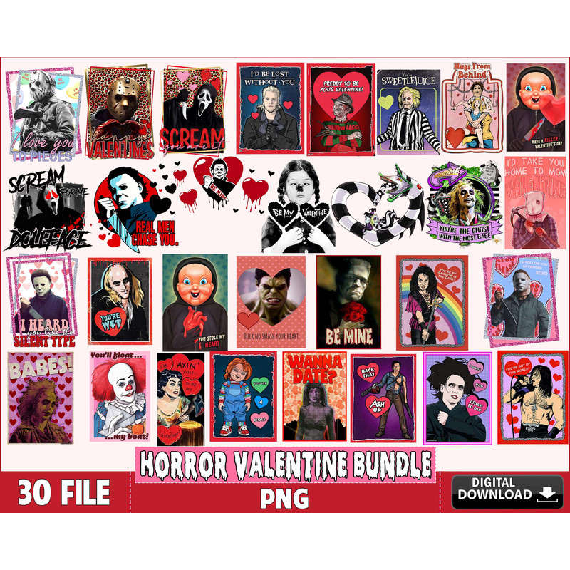 30+ file Horror Valentine day bundle png.jpg