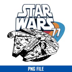 star wars 77 png, star wars moive png, star wars png digital file
