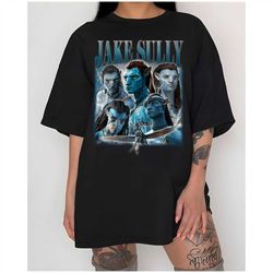 jake sully avatar vintage shirt | avatar the way of water shirt | jake sully graphic tee | avatar 2 shirt