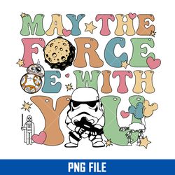 may the fourth be with you png, stormtrooper png, star wars png digital file
