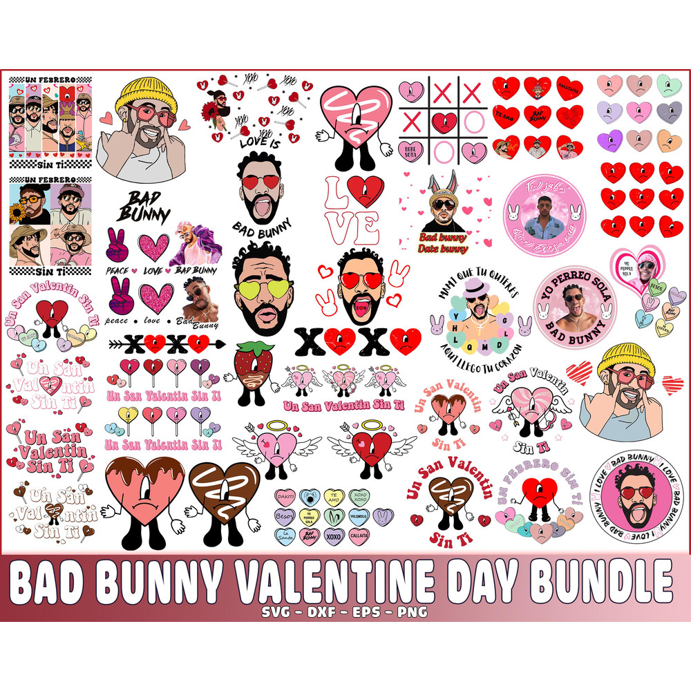 Bad Bunny Valentine day bundle .jpg