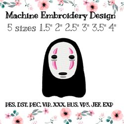 machine embroidery design spirited away