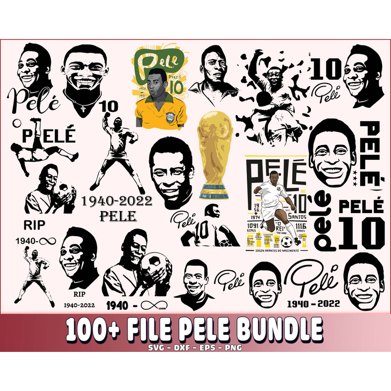 RIP Pele Brazil svg, Pele Brazil svg, Rip Pele Digital, My Legend Style svg.jpg