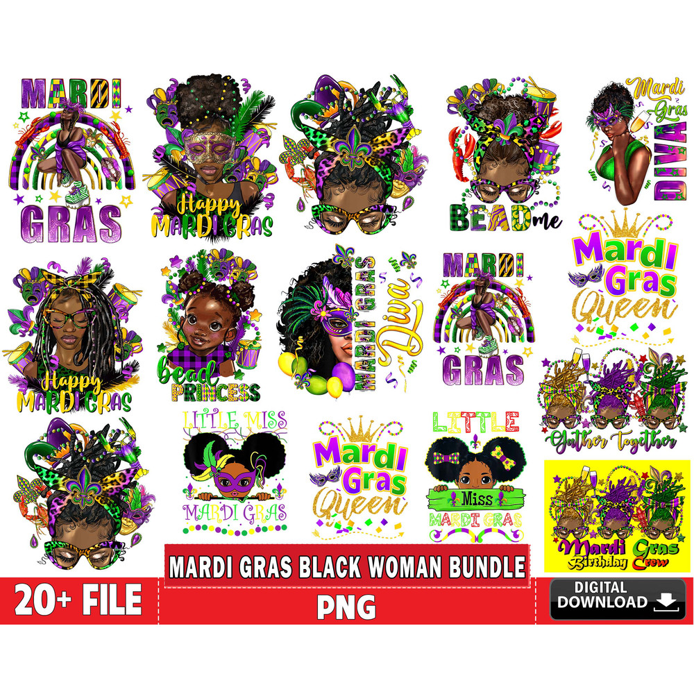 20+ file mardi gras black woman bundle png.jpg