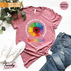 be kind lgbt shirt, kindness rainbow, lgbt shirt women, lgbtq gift, pride shirt, be kind shirt rainbow, lesbian pride sh