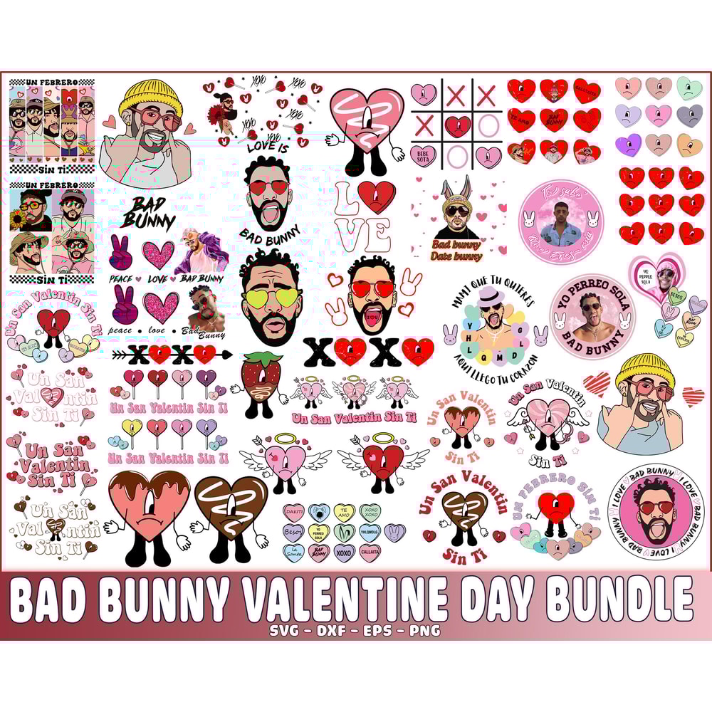 Bad Bunny Valentine day bundle .jpg