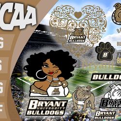 bryant bulldogs bundle ncaa svg, ncaa svg, instant download