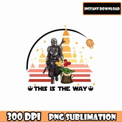 this is the way bundle svg, star wars day may fourth, stormtroopers, starwars | svg png pdf | silhouette cricut