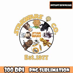 star wars and co. st.1977 svg, star wars friends svg, star wars friends vector, star wars cricut, star wars svg