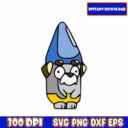 blue hat gnome svg, blue dog bundle, dog family bundle, bluey bundle, blue dog svg, blue dog png, bluey svg, bluey svg