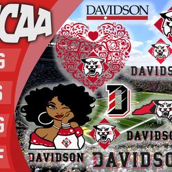 davidson wildcats bundle ncaa svg, ncaa svg, instant download