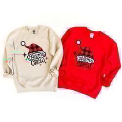 christmas crew sweatshirt, family christmas pajamas, family christmas shirts, christmas t shirt, toddler christmas shirt
