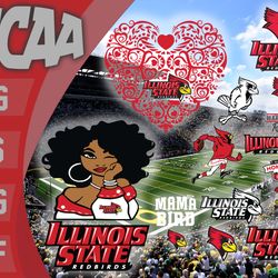 illinois state redbirds bundle ncaa svg, ncaa svg, instant download