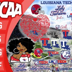 louisiana tech bulldogs bundle ncaa svg, ncaa svg, instant download