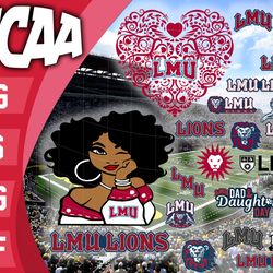 loyola marymount lions bundle ncaa svg, ncaa svg, instant download
