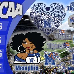 memphis tigers bundle ncaa svg, ncaa svg, instant download