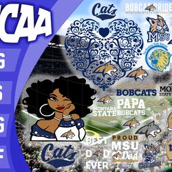 montana state bobcats bundle ncaa svg, ncaa svg, instant download