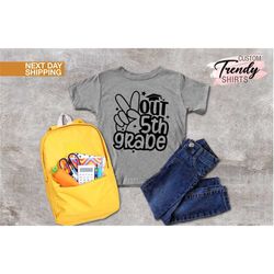 5th grade teacher,last day of school shirt,kids grad t-shirt,5th grade graduation shirt,goodbye school,schools out shirt