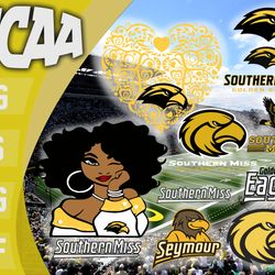 southern miss golden eagles bundle ncaa svg, ncaa svg, instant download