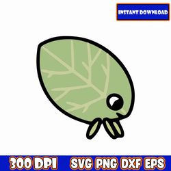 leaf bug png svg, svg bundle, svg, pdf, png, cricut, silhouette, layerd, cutfile, vector, color page, printfile, 300 dpi