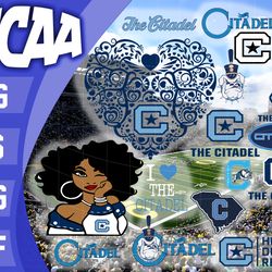the citadel bulldogs bundle ncaa svg, ncaa svg, instant download