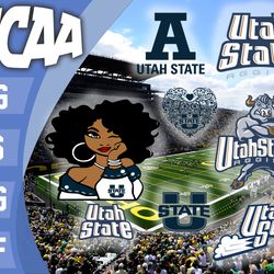 utah state aggies bundle ncaa svg, ncaa svg, instant download