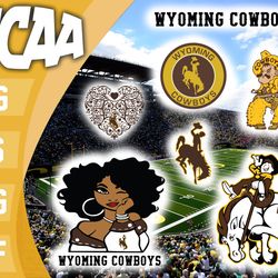 wyoming cowboys bundle ncaa svg, ncaa svg, instant download