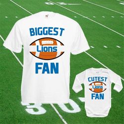lions baby bodysuit double customized lions fan shirt t-shirt one piece funny child boy clothing kid's shower girl tops