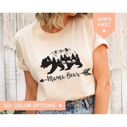 mama bear shirt for mothers day, mama bear t shirt, new mom gift, mom tshirt, baby shower gift, mama bear t-shirt, gift