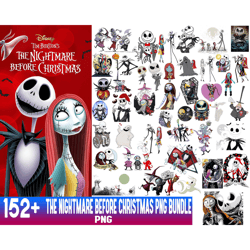 the nightmare before christmas, png digital download