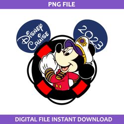 disney cruise 2023 png, mickey cruise png, mickey captain png, disney png digital file