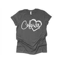 team spirit shirt cobras team mom wife parent gift short-sleeve unisex tshirt women ladies unisex tee football baseball