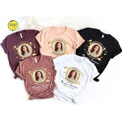 personalized graduation shirts, proud 2023 graduate shirts, add the photo graduation shirt, class of 2023 shirts, grad p