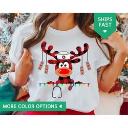 christmas nurse shirt, nursing school graduation tshirt, christmas gift for nurse appreciation, registered nurse stethes