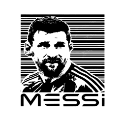 funny lionel messi 10 qatar world cup team svg